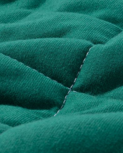 Bedsprei jersey streep groen/lila 260x235 - 5760101 - HEMA