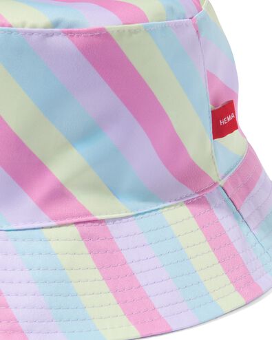 chapeau de soleil réversible arc-en-ciel/lilas - 14511160 - HEMA