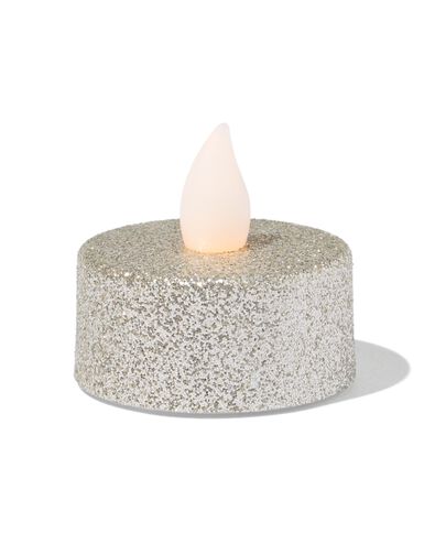 bougies chauffe-plat led or - 25510041 - HEMA