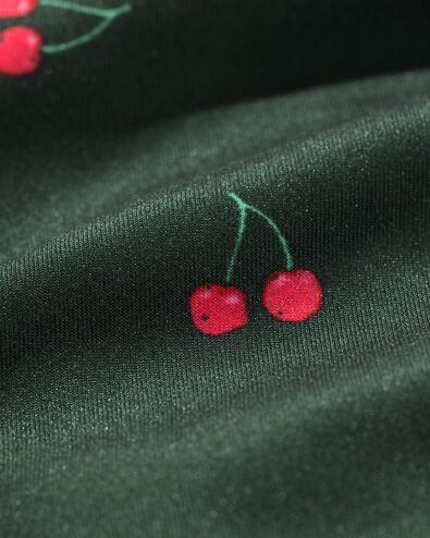 maillot de bain enfant cerises vert fonc&eacute; vert fonc&eacute; - 22260620DARKGREEN - HEMA