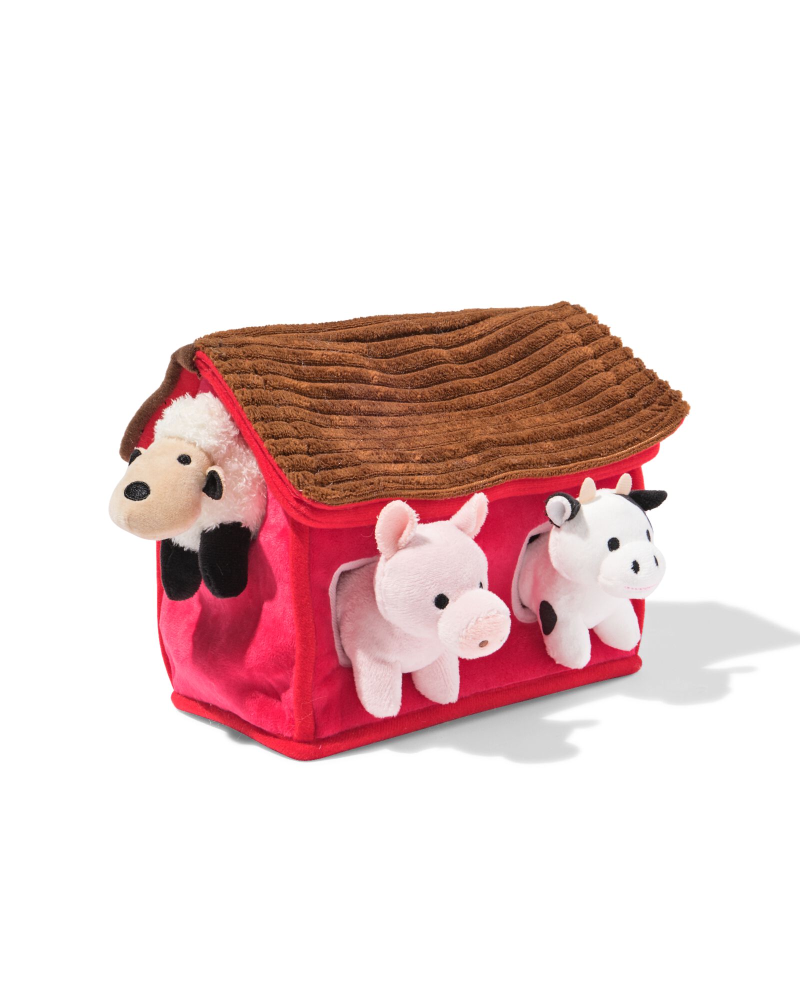 pluche huisje stal - 15100261 - HEMA