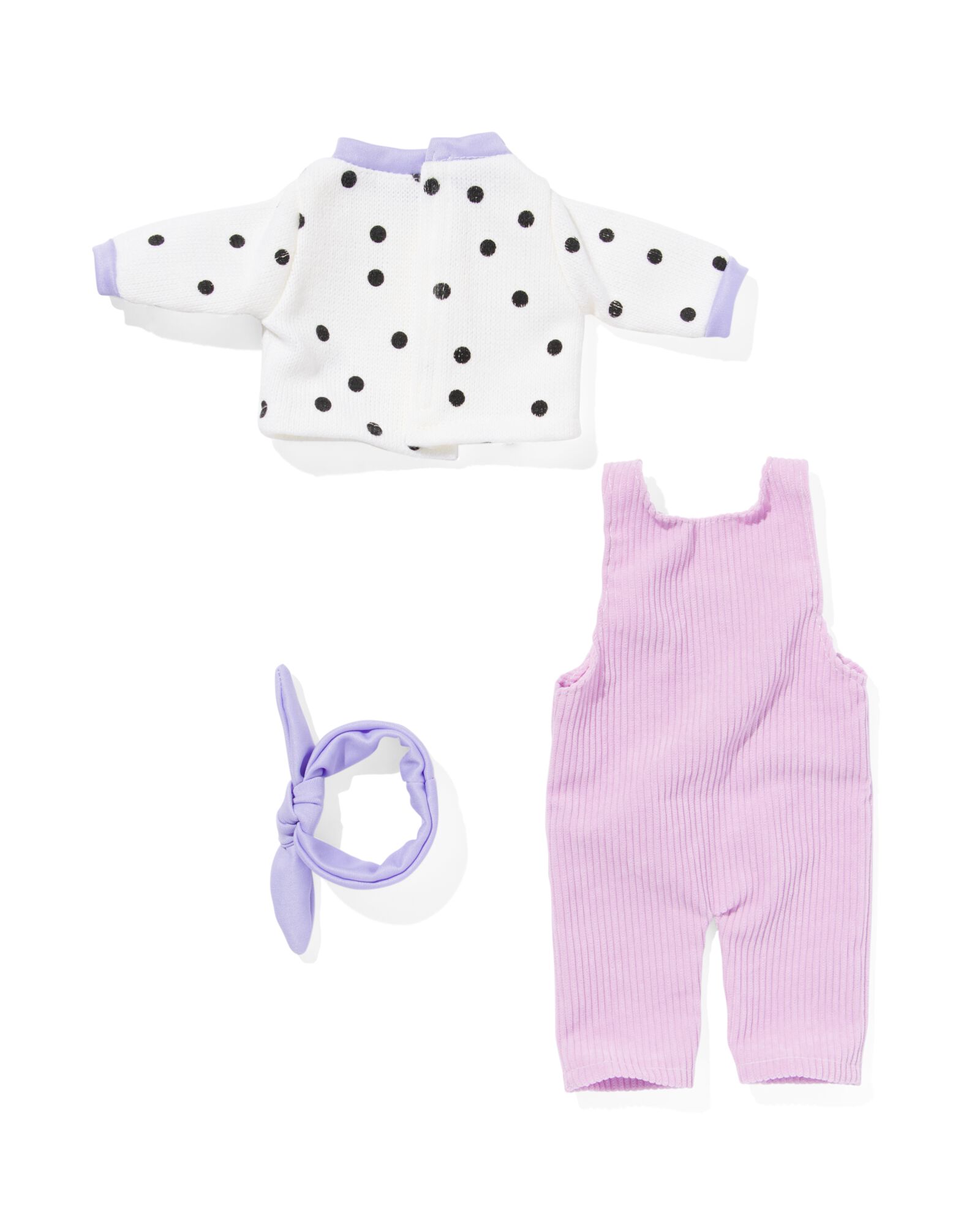 3 v&ecirc;tements de poup&eacute;e - 15150129 - HEMA