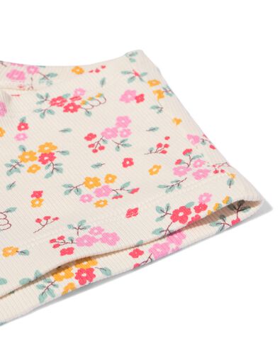 kinderboxers rib katoen bloemen - 3 stuks  multicolor multicolor - 19300460MULTICOLOUR - HEMA