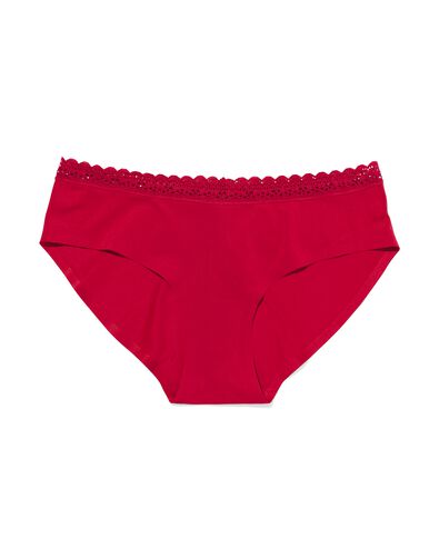 hipster femme second skin en micro rouge rouge - 19610355RED - HEMA