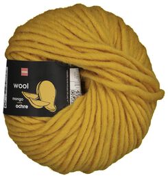 fil de laine 50g ocre - 1400216 - HEMA