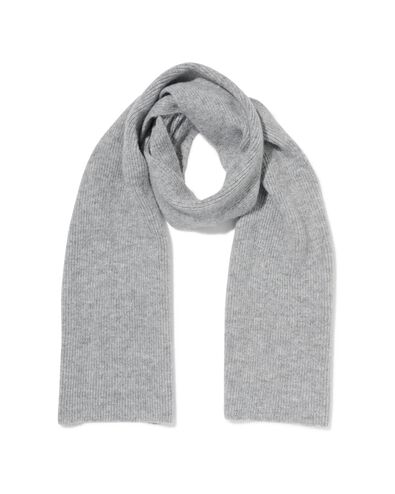 écharpe femme 28x200cm grise - 16451085 - HEMA