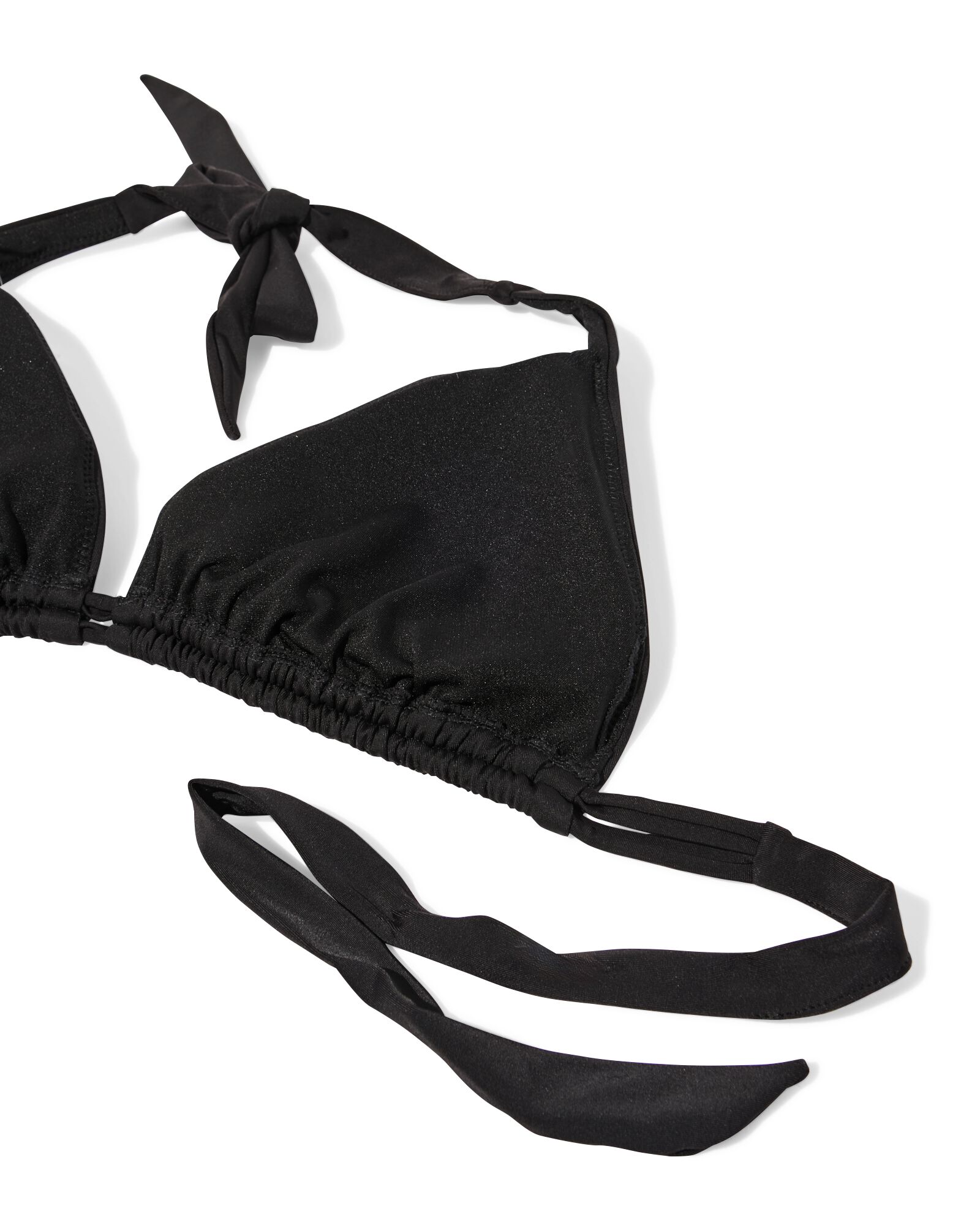 Damen-Triangel-Bikinioberteil schwarz - 22351880BLACK - HEMA