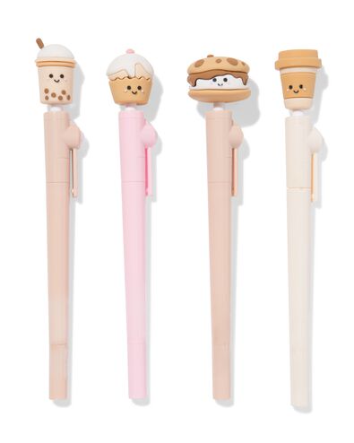 stylo &agrave; bille caf&eacute; - 14540328 - HEMA