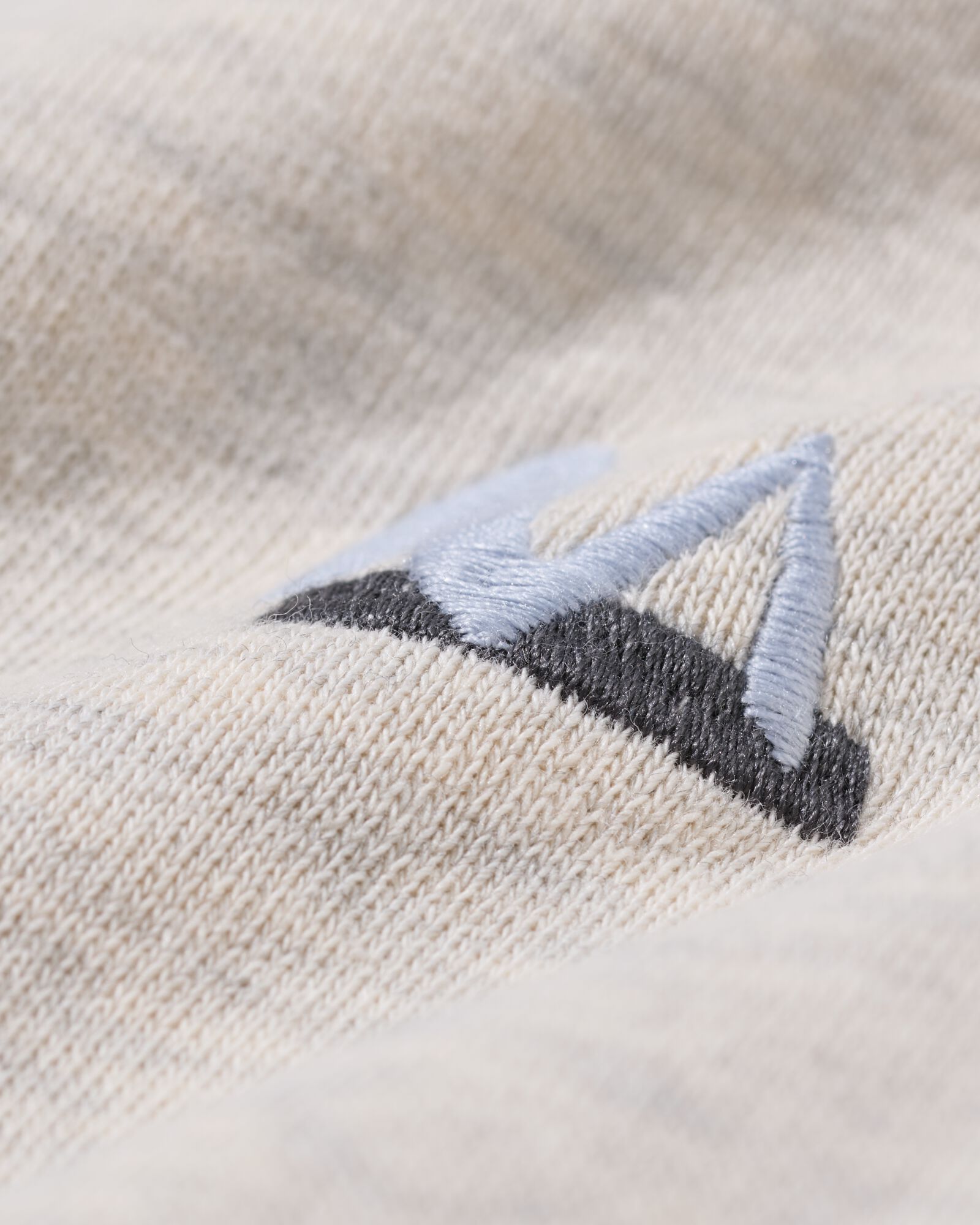 kinder sweater grafisch zand zand - 30707027SAND - HEMA