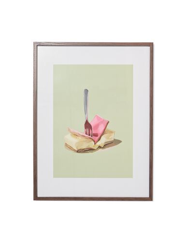 fotolijst 30x40cm hout dun - 13626069 - HEMA