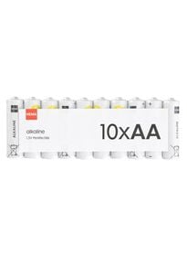 10er-Pack AA-Batterien, Alkaline - 41290250 - HEMA