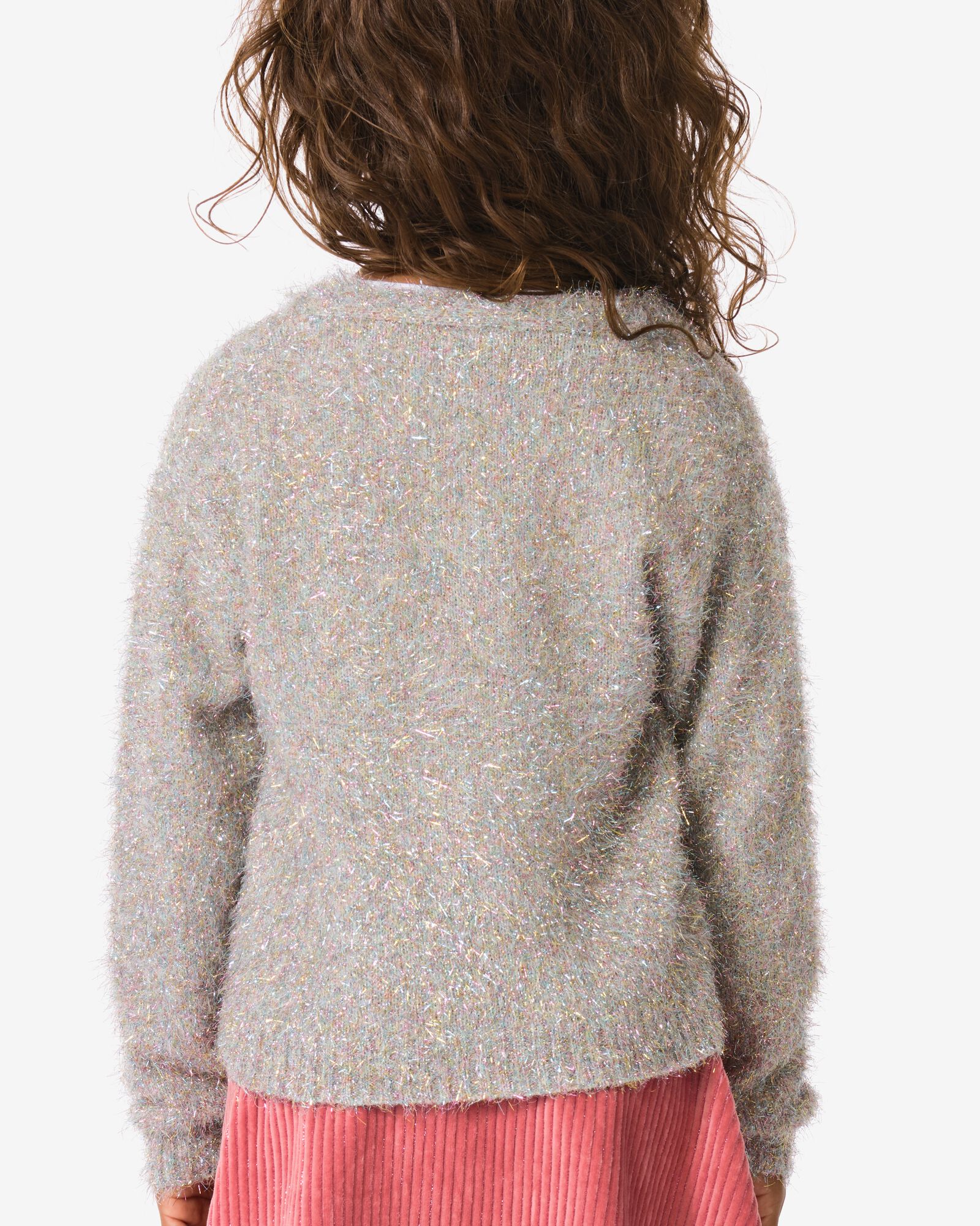 kindervest glitter zilver - 30831968SILVER - HEMA