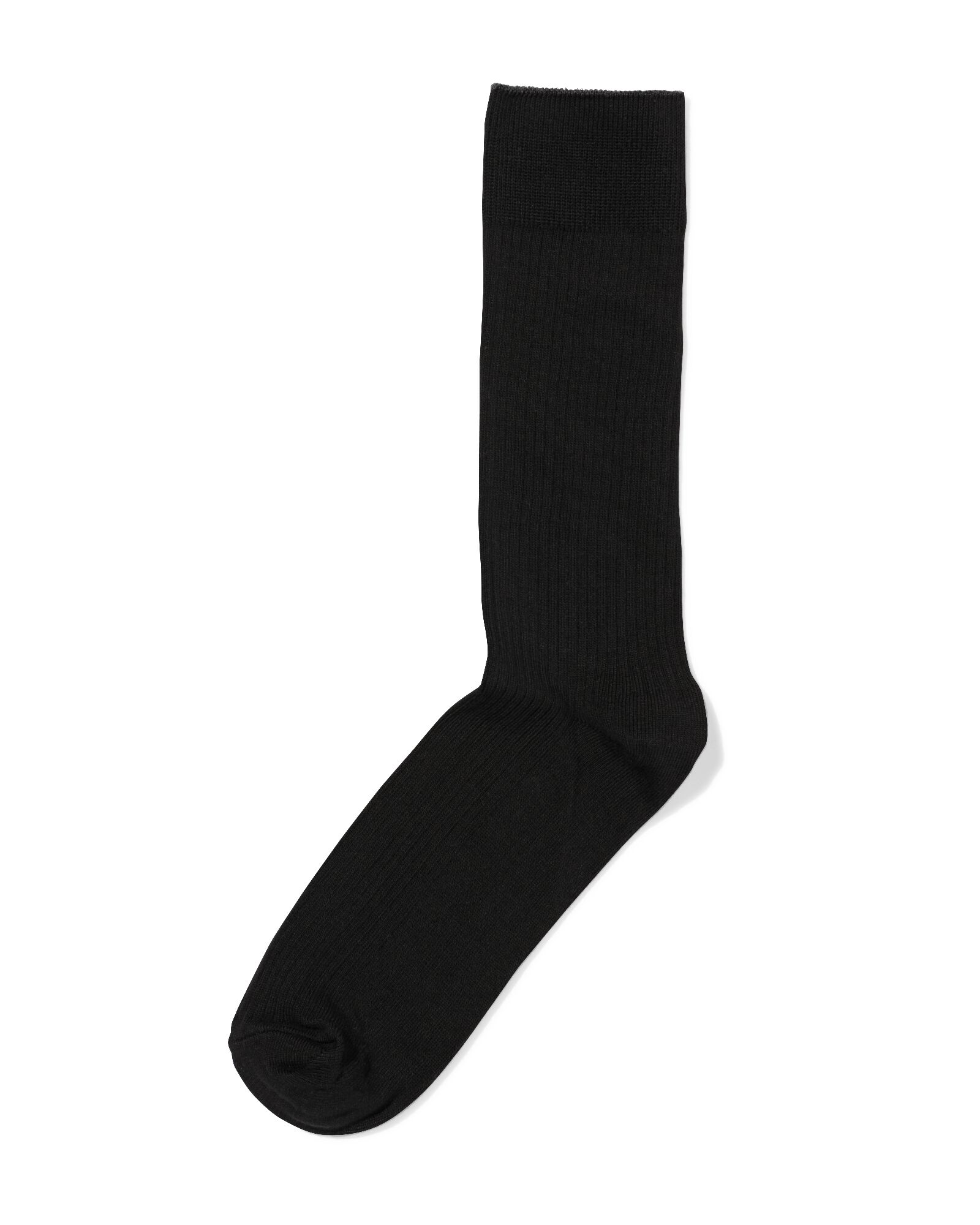 Herrensocken, gerippt  schwarz schwarz - 4150535BLACK - HEMA