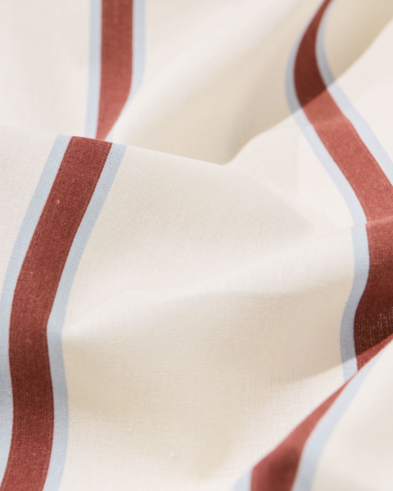 housse de couette 200x200/220cm coton doux ray&eacute; - 5700229 - HEMA