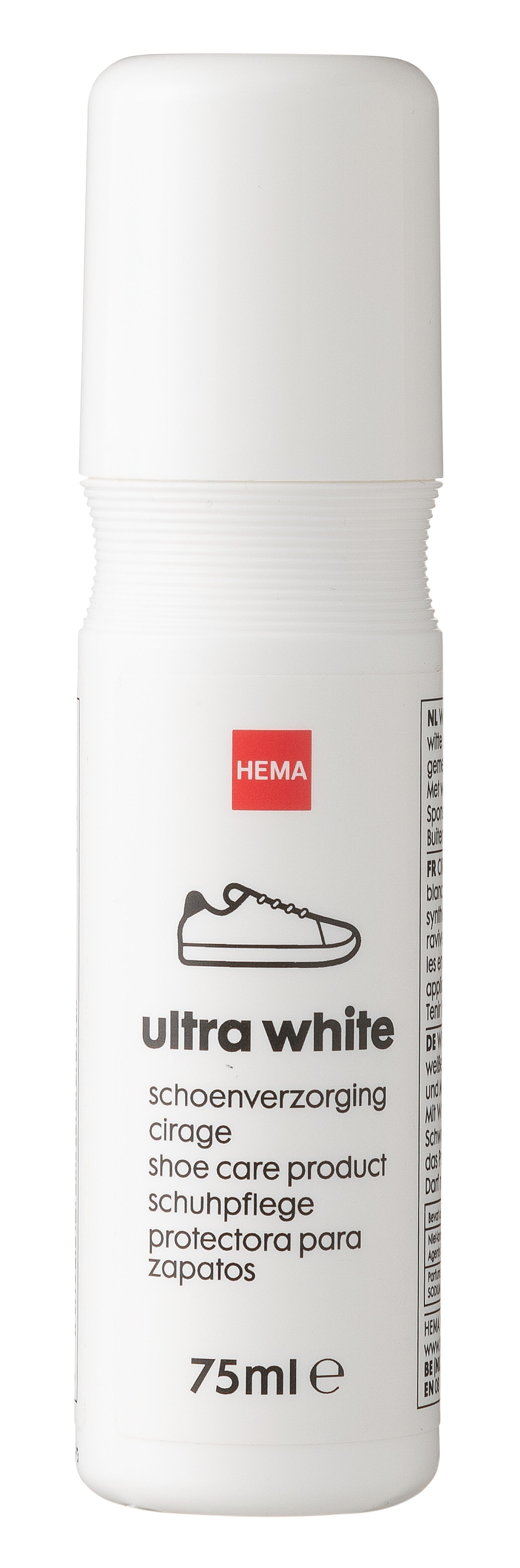 entretien chaussures 75 ml ultra blanc - HEMA