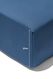 Boxspring-Spannbettlaken, Soft Cotton, 90 x 220 cm, blau - 5180106 - HEMA
