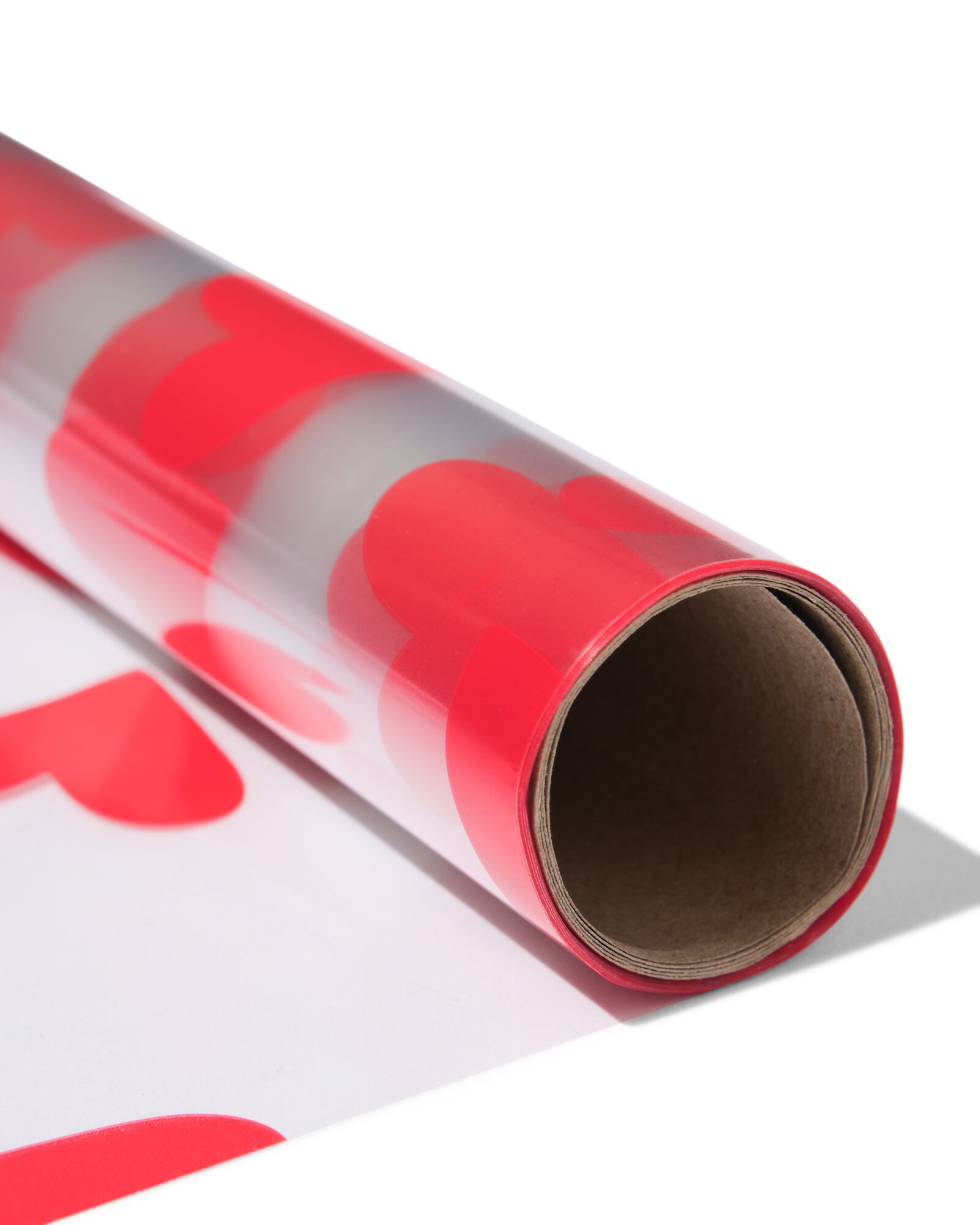 papier aluminium 200x70cm c&oelig;urs rouge - 14701181 - HEMA