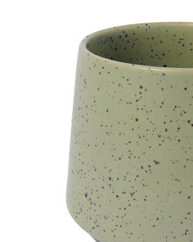 Blumentopf mit Sprenkeln, Keramik, Ø 10 x 10 cm - 13323006 - HEMA