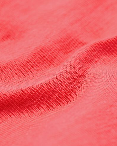 Damen-Hipster aus Baumwolle mit Spitze korallrosa - 19690803CORALPINK - HEMA