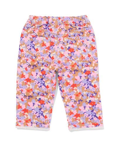 pantalon fleurs b&eacute;b&eacute; multi multi - 33030070MULTI - HEMA
