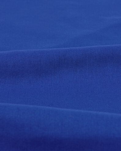 housse de couette 200x200/220cm en coton doux bleu cobalt - 5750062 - HEMA