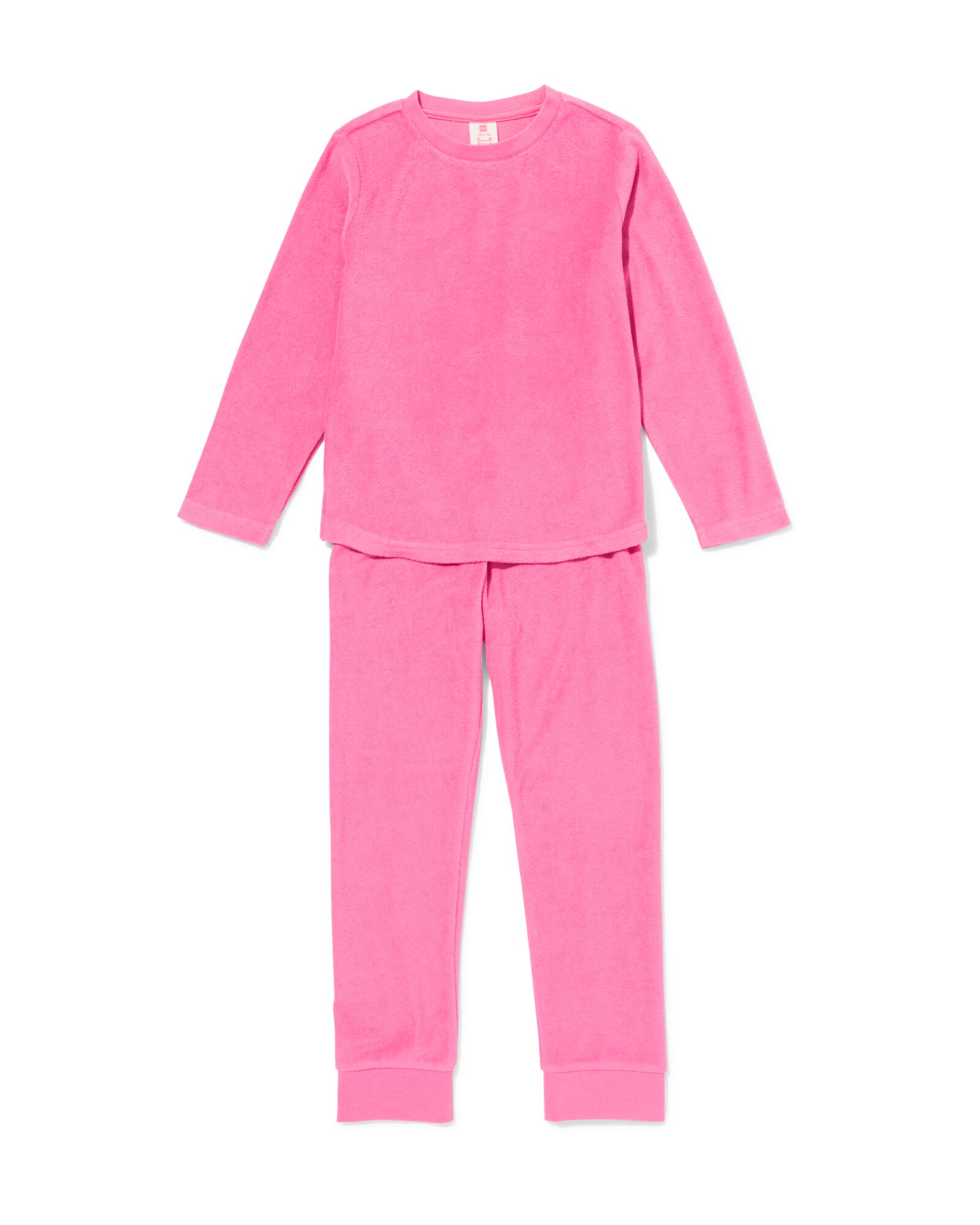 pyjama enfant tissu &eacute;ponge rose rose - 23099580PINK - HEMA