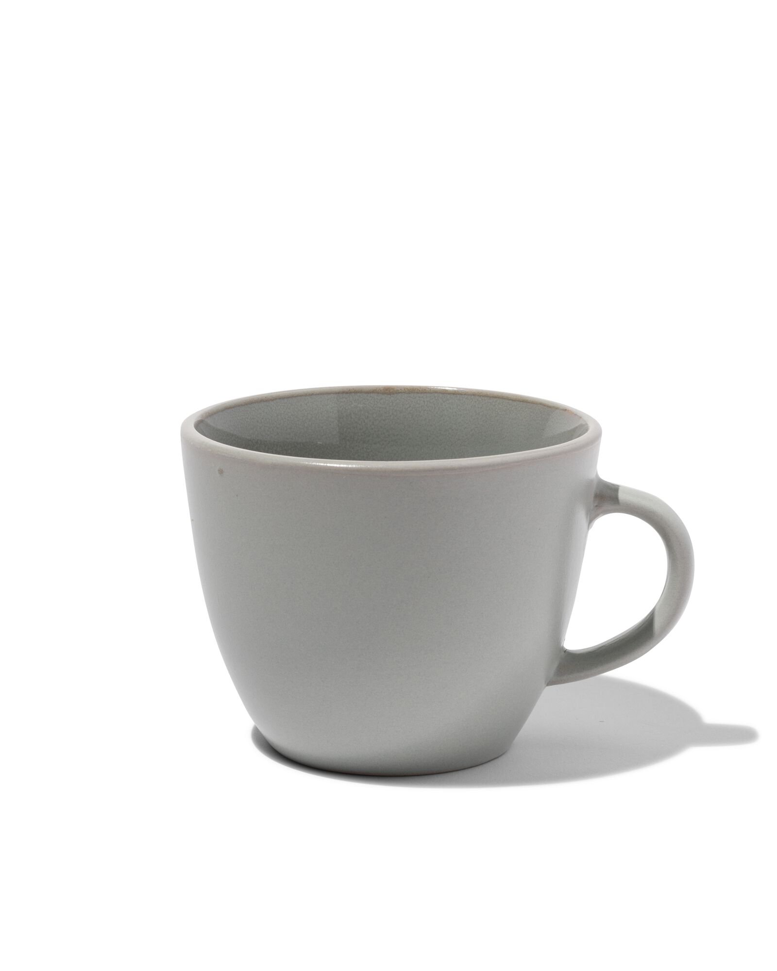 hema mug - 7,5 cm - helsinki - émail réactif - gris clair (gris clair)