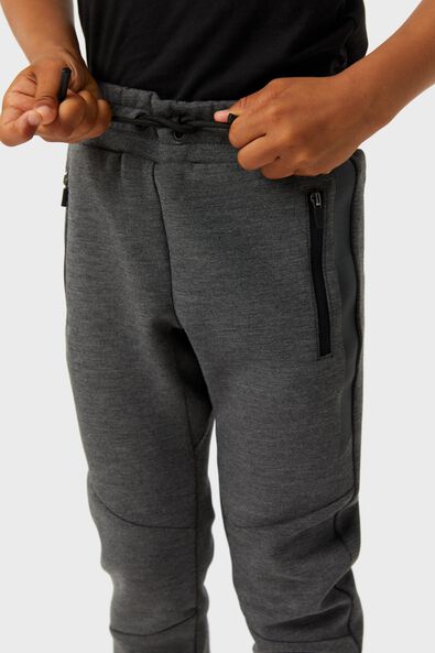 pantalon sweat enfant gris foncé 146/152 - 30745263 - HEMA