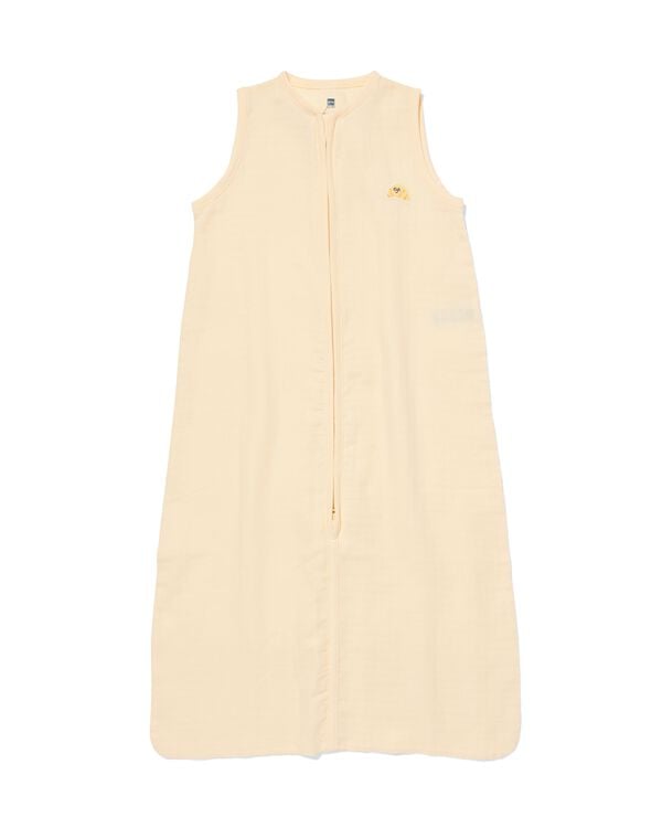 babyslaapzak mouwloos mousseline 0.5tog croissant beige beige - 33301960BEIGE - HEMA