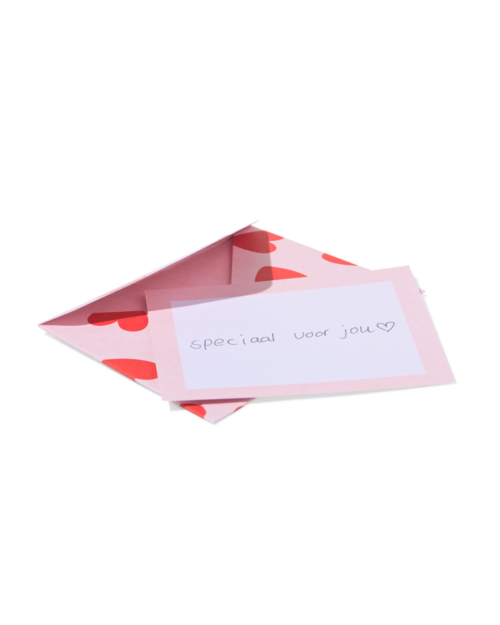 set enveloppe cadeau petits c&oelig;urs - 6 pi&egrave;ces - 14700555 - HEMA