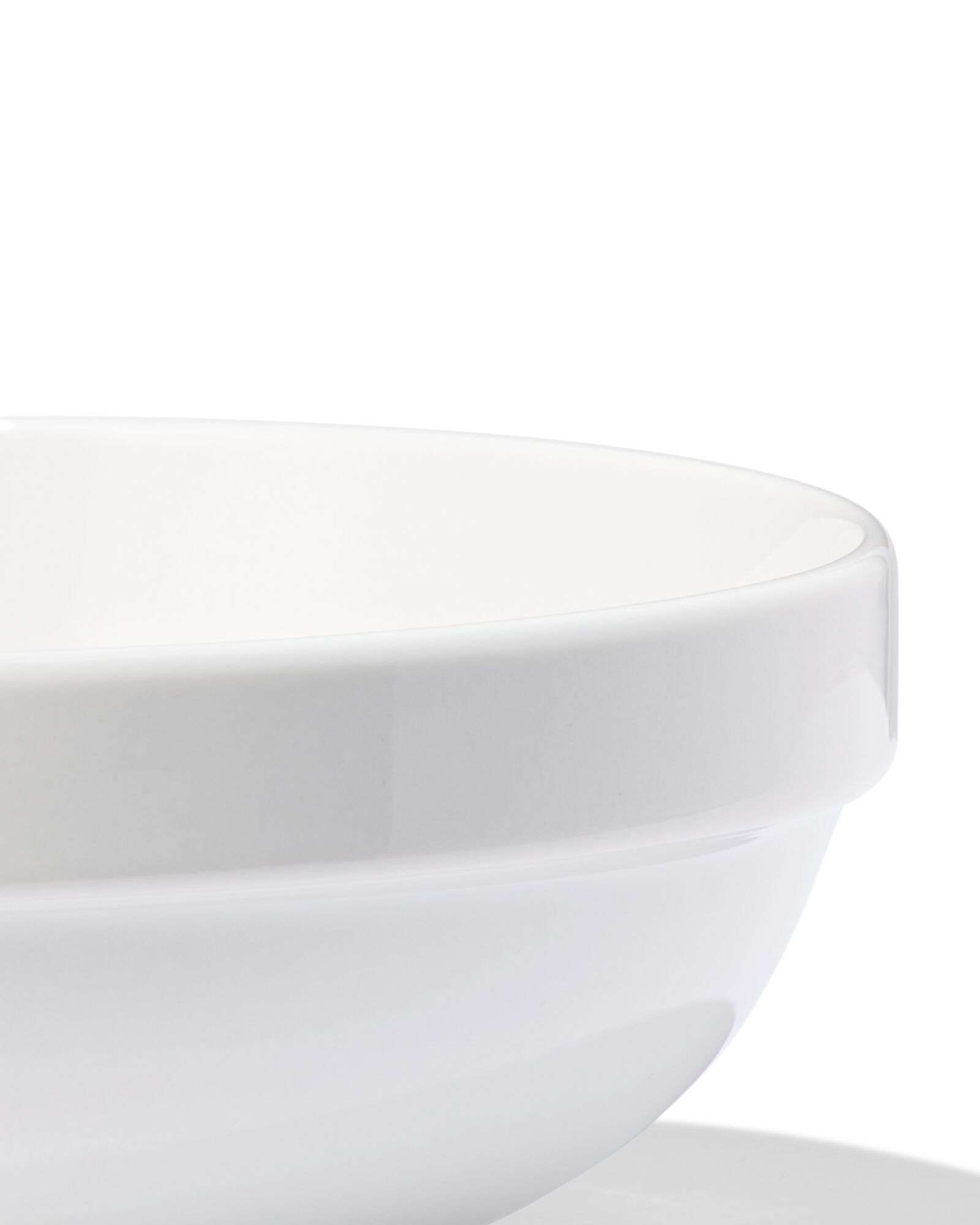 bol ⌀15x5,2cm porcelaine blanche - 4 pi&egrave;ces - 9650333 - HEMA