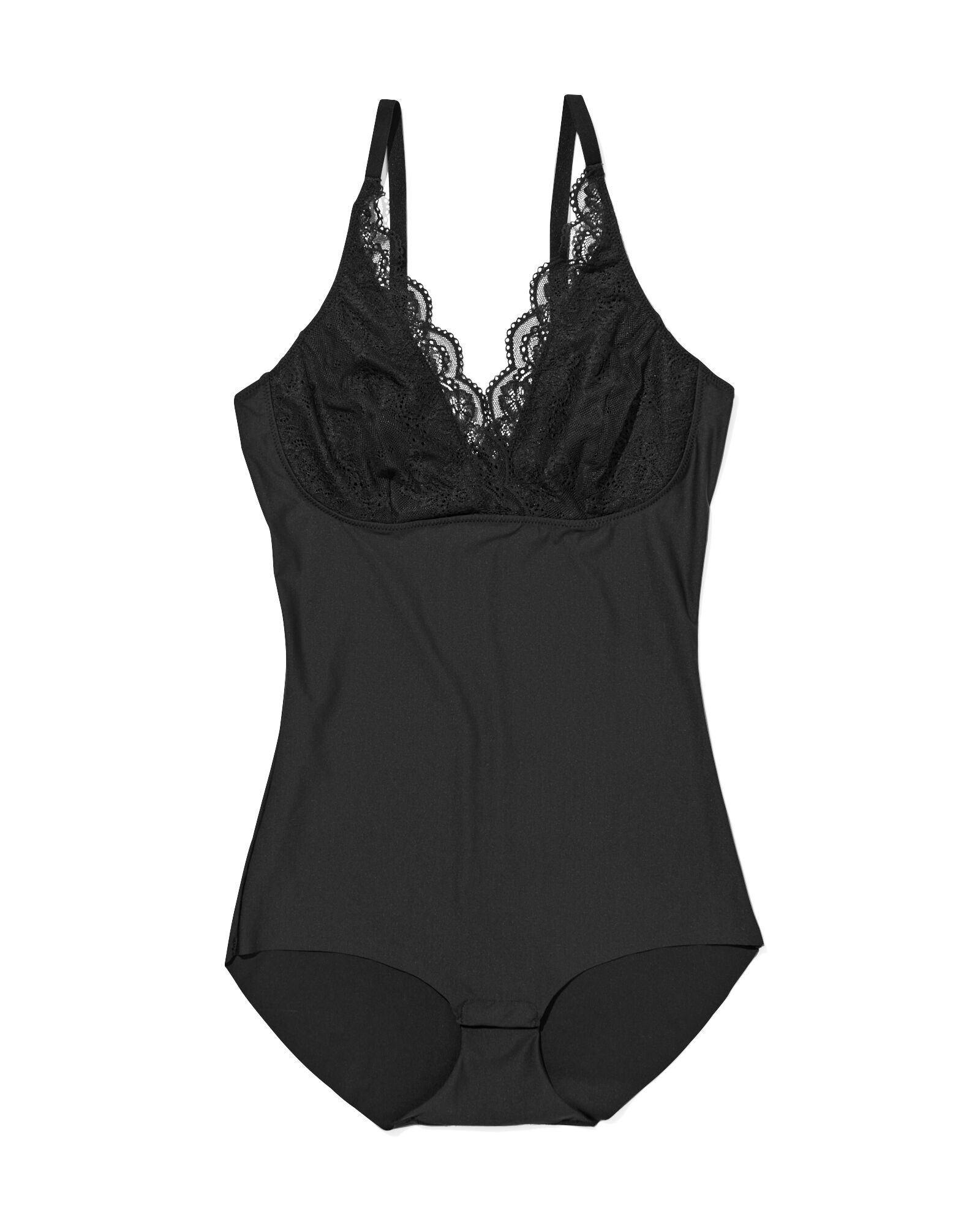 body correcteur femme medium en dentelle noir noir - 21550055BLACK - HEMA