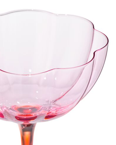 verre &agrave; pied 190 ml en forme de fleur - 61104506 - HEMA