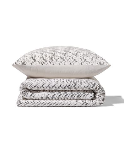 housse de couette en coton doux 240x220 petits pois - 5790157 - HEMA