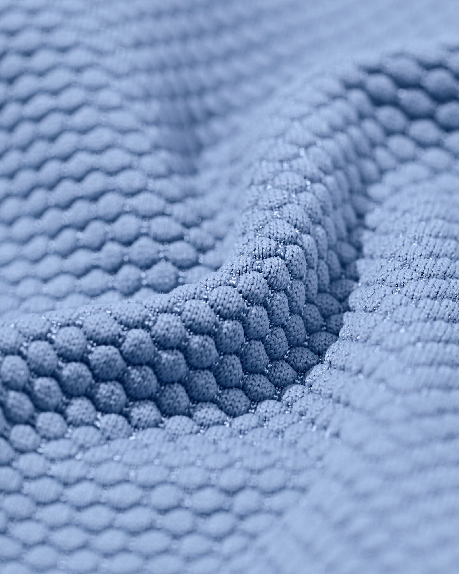 damesbikinibroekje Mila structuur lichtblauw lichtblauw - 22360410LIGHTBLUE - HEMA