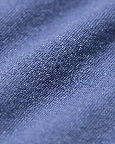 slip hipster femme sans coutures microfibre avec dentelle bleu bleu - 19611454BLUE - HEMA