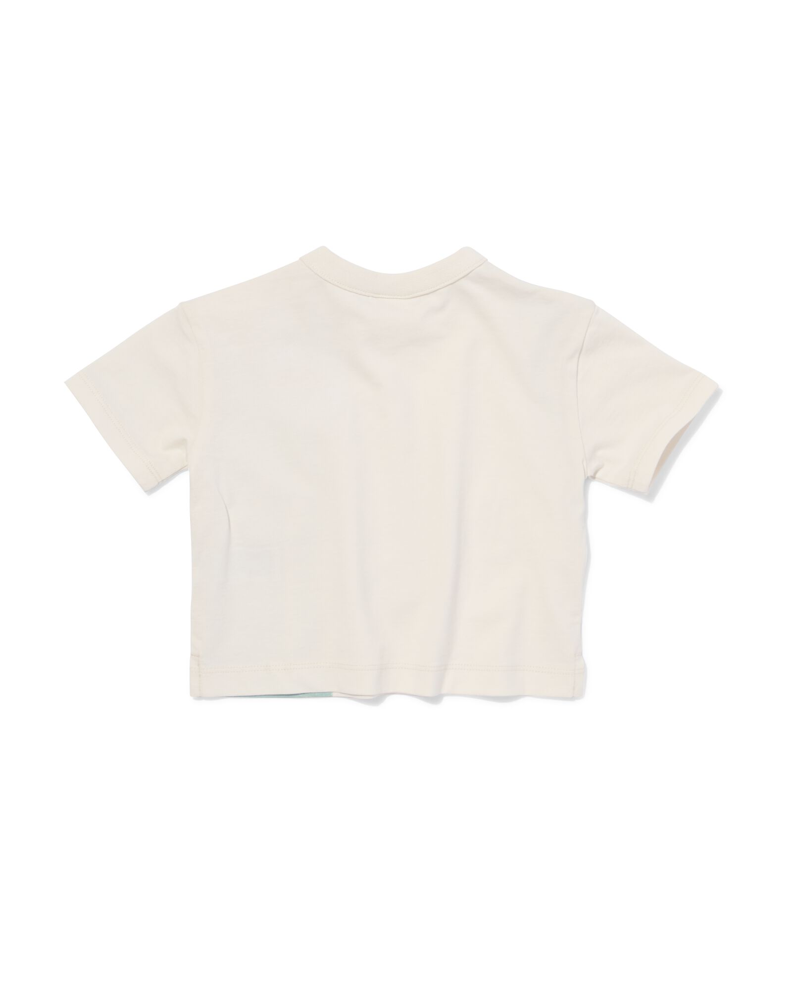 Baby-T-Shirt mit Wellenmuster ecru ecru - 33189770ECRU - HEMA