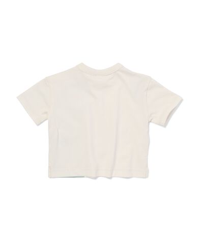Baby-T-Shirt mit Wellenmuster ecru ecru - 33189770ECRU - HEMA