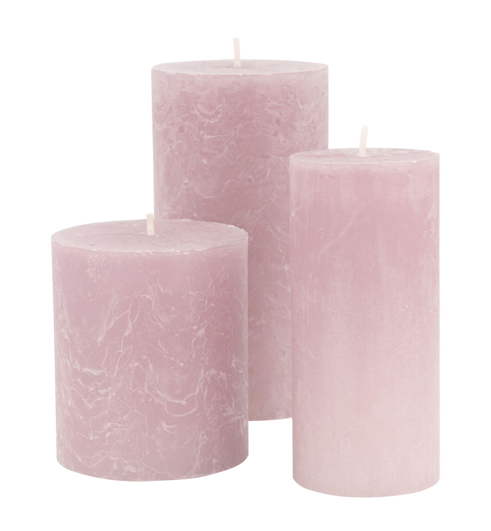 rustikale Kerzen lila lila - 1000029578 - HEMA