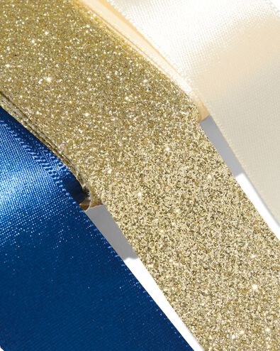 ruban 3,5 m satin or - 3 pi&egrave;ces - 14793314 - HEMA