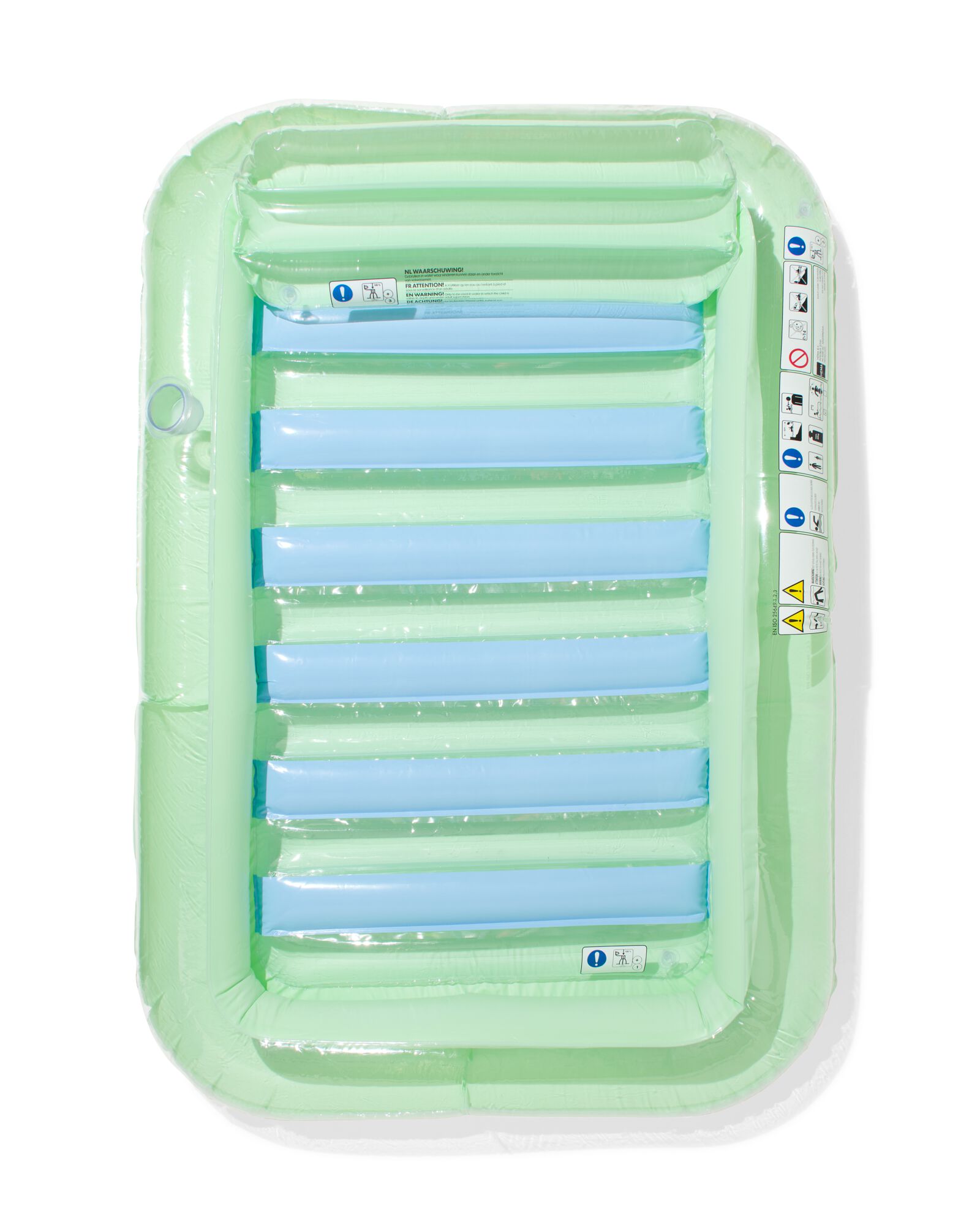tanning pool avec fond gonflable et porte-gobelet 180x122x24cm  - 15800086 - HEMA