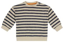 Baby-Sweatshirt, Streifen ecru ecru - 1000028199 - HEMA