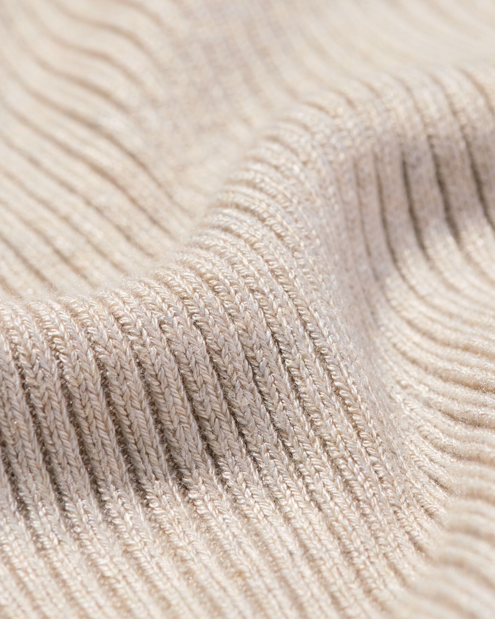 haut femme Louisa c&ocirc;tel&eacute; sable - 36275480SAND - HEMA