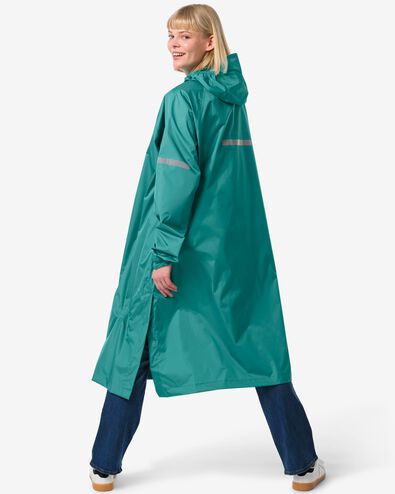 poncho de pluie pour adulte léger imperméable vert XS - 34440091 - HEMA