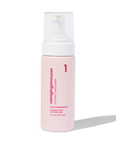 reinigingsmousse 40+ 150ml - 17870138 - HEMA