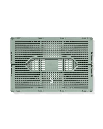 Klappbox zum Beschriften, recycelt, S, Mintgr&uuml;n mintgr&uuml;n S  20 x 30 x 11,5 - 39811073 - HEMA