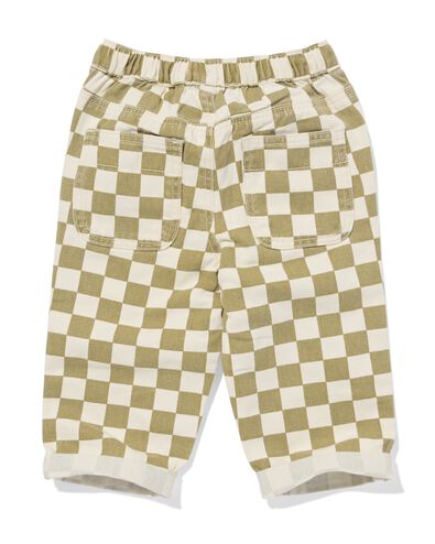 pantalon b&eacute;b&eacute; coupe confortable carreaux vert - 33183870GREEN - HEMA