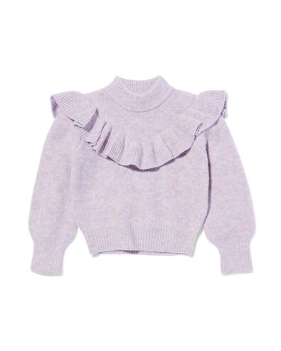 pull enfant en maille violet - 30865823PURPLE - HEMA