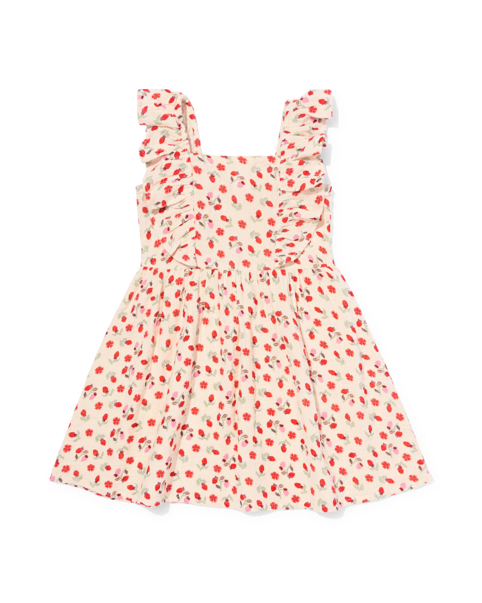 robe enfant trap&egrave;ze &eacute;cru &eacute;cru - 30848503ECRU - HEMA