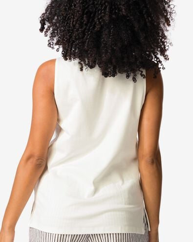 dames tanktop Noah gebroken wit gebroken wit - 36239480OFFWHITE - HEMA